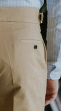 Load image into Gallery viewer, Gurkha Trousers Cotton Twill Beige