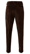 Load image into Gallery viewer, Heavyweight Corduroy Trousers Dark Brown