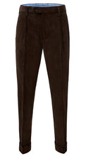 Load image into Gallery viewer, Heavyweight Corduroy Trousers Dark Brown