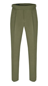 Gurkha Trousers Cotton Twill Olive