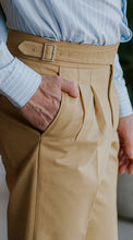Load image into Gallery viewer, Gurkha Trousers Cotton Twill Beige