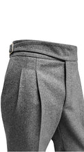 Load image into Gallery viewer, Flannel Gurkha Trousers Grey