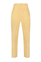 Load image into Gallery viewer, pleated linen pants for women withh high rise and wide leg
