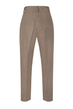 Load image into Gallery viewer, Gia High Rise Flannel Trousers Beige